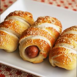 Pretzel Dogs