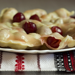 Ukrainian Cherry Dumplings