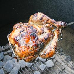 Blueberry Barbecued Chicken