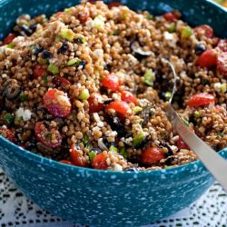 Greek Wheat Berry Salad