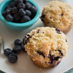 Blueberry Crumble Muffins