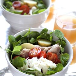 Chicken & Mozzarella Salad