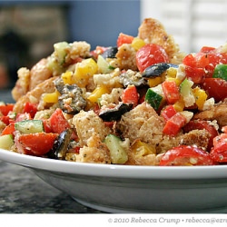 Ina Garten’s Greek Panzanella