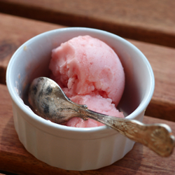 White Nectarine Sorbet