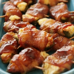 BBQ Bacon-Wrapped Jalapenos