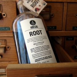 Root Beer Cake with Root Cream