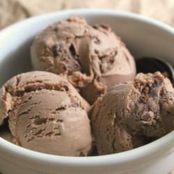 Milk Choc-Brownie Chunk Ice Cream