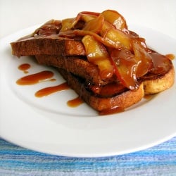 Caramel Apple French Toast