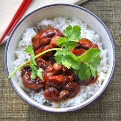 Wine Chicken With Dark Soy Sauce