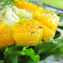 Shaved Fennel and Orange Salad