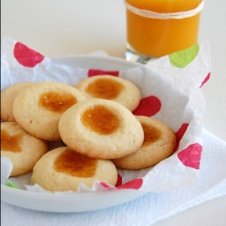 Apricot Thumbprint Cookies