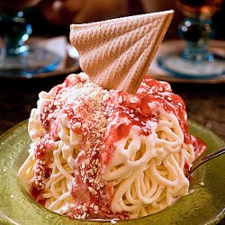 Spaghetti Ice Cream