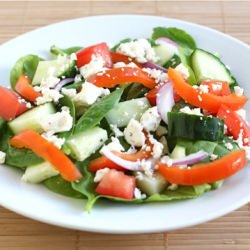 Easy Spinach Salad