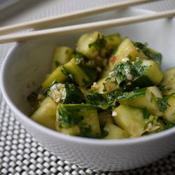 Cold Sichuan Cucumber Salad