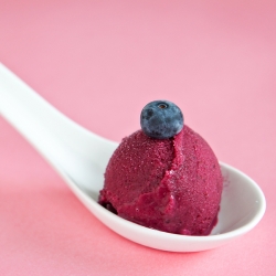 Blueberry Frozen Yogurt