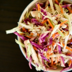 Apple & Poppy Seed Coleslaw