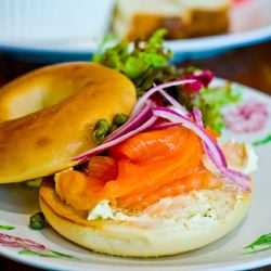 Bagel with Lox