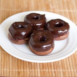 Mini Chocolate Donuts