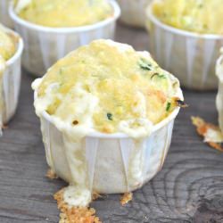 Pepper Jack Zucchini Muffins