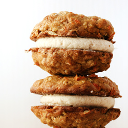 Carrot Cake Sandwich Cookies