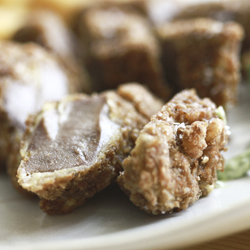 Crispy Fried Lamb Tongues