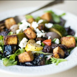 Oven Roasted Vegetable Salad