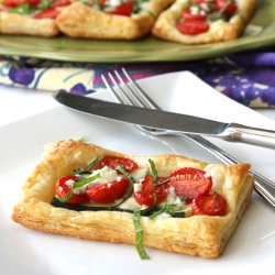 Zucchini Tomato Tart