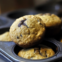 Chocolate, Cherry and Orange Muffin