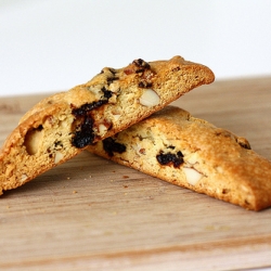 Sour Cherry and Almond Biscotti