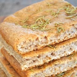 Rosemary Whole-Wheat Focaccia