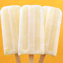 Creamy Lemon Popsicles