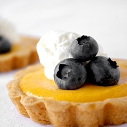 Mango Curd Tartlets