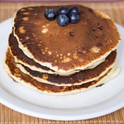 Giant Blueberry Pancakes