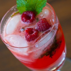 Raspberry Mojitos