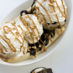 Monochrome Banana Split