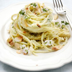 Spaghetti with Avocado Cream…