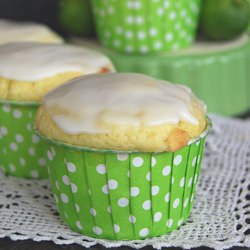 Key Lime and White Chocolate Muffin