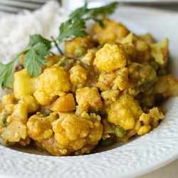 Cauliflower and Potato Curry