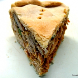 Savory Double-Crust Chicken Pie