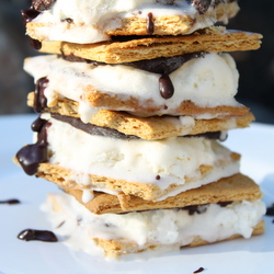 S’mores Ice Cream Sandwiches