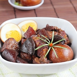 Braised Pork Belly In Soy Sauce