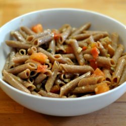 Ezekiel Pasta, Lemon Caper Sauce