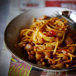 Vegetarian Spaghetti Bolognese