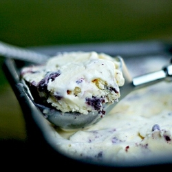 Blackberry Swirl Ice Cream