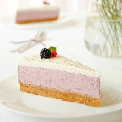 No Bake Berry Cheesecake