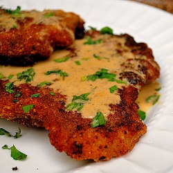 Veal Scaloppini w/ Lemon Cream Sauce