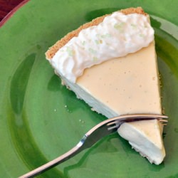 Cream Cheese Key Lime Pie