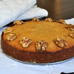 Honey Walnut Cake