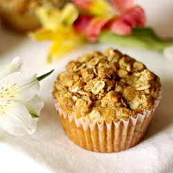 Rhubarb Streusel Muffins