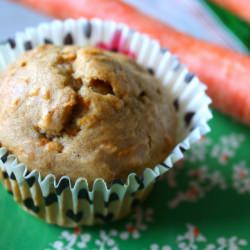 Cinnamon Carrot Muffins